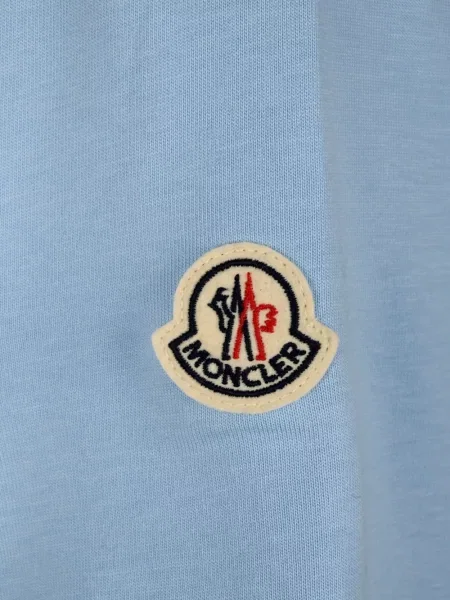 Scurt tricou Moncler albastru
