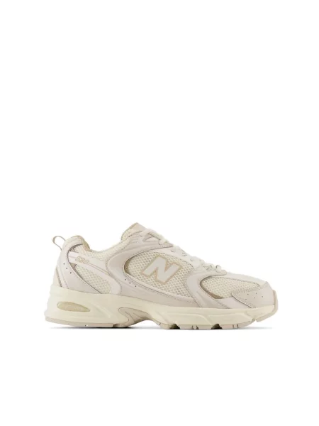 Trampki New Balance skórzane beżowe