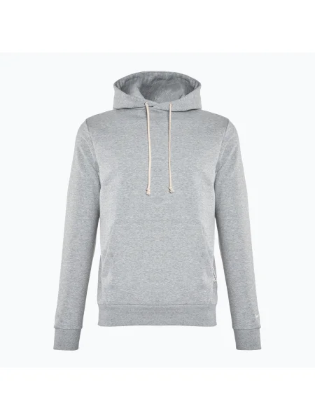 Мъжки баскетболен суитшърт Nike Standard Issue Dri-Fit Hoodie dark grey heather/pale ivory сиво