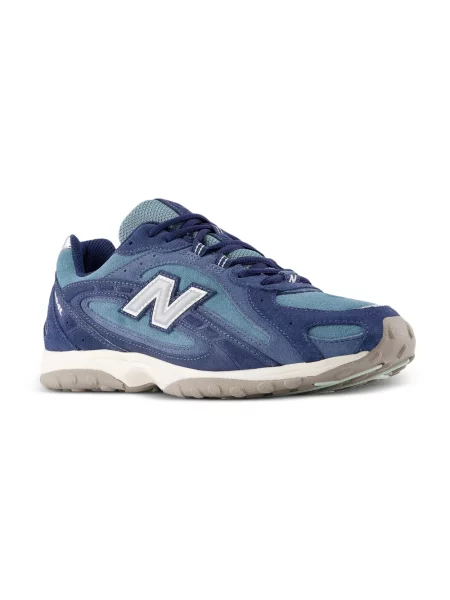 Sneakersy New Balance zamszowe niebieskie