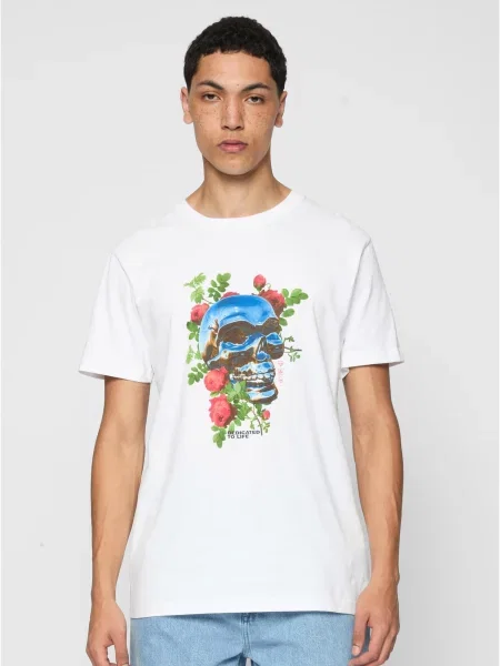 Tricou Mister Tee alb