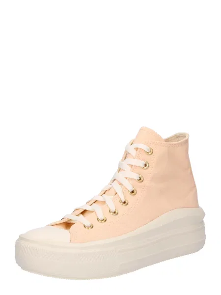 CONVERSE Členkové tenisky Chuck Taylor All Star broskyňová / biela ružová