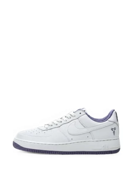 Fotbal sneakerși Nike Air Force 1 nurcă cu model floral alb