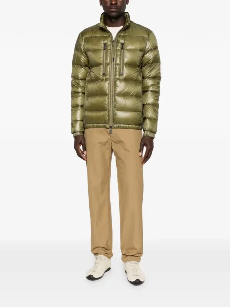 Geacă cu puf Moncler Grenoble verde