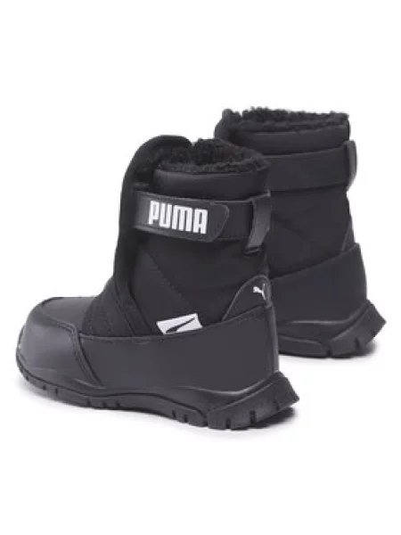 Kotníkové boty Puma černé