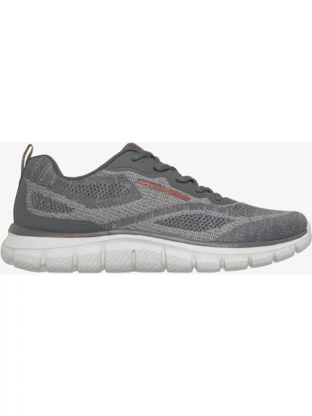 Buty do biegania Skechers Track szary ciemny 40 biały