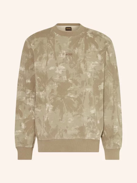 Bluza nierozpinana Boss beżowa