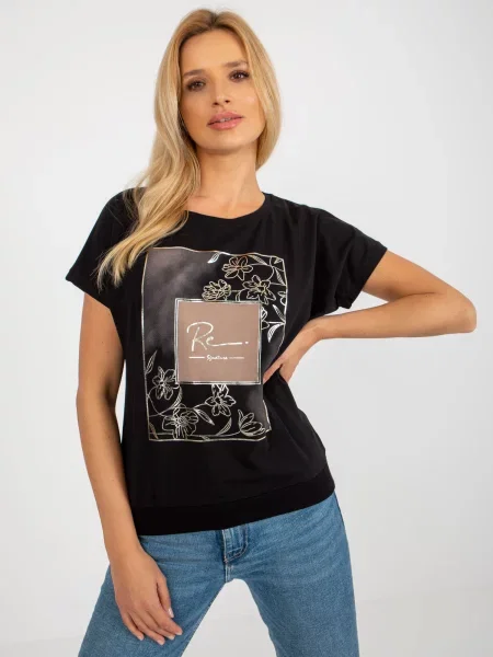 Bluză Fashionhunters negru