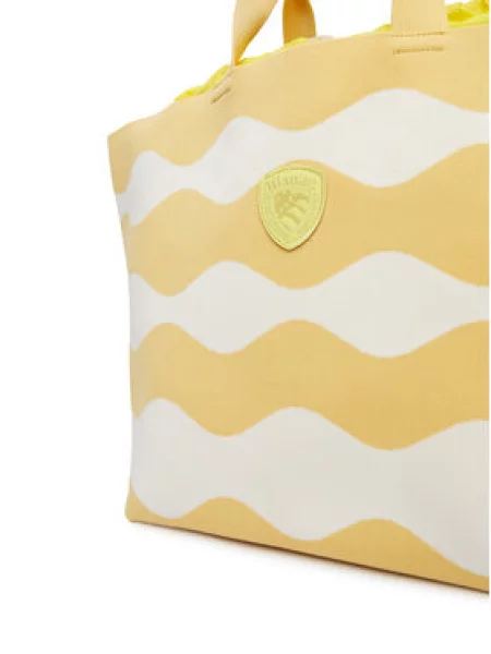 Blauer kabelka typu shopper dámska žltá