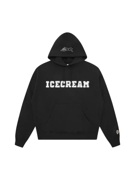 Bluza z kapturem Icecream z kapturem czarna