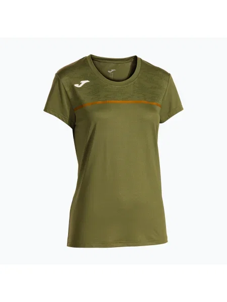 Дамска тениска за бягане Joma Record III каки зелено