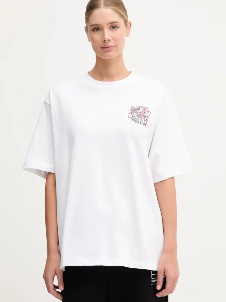 Тениска Emporio Armani дамска бяло