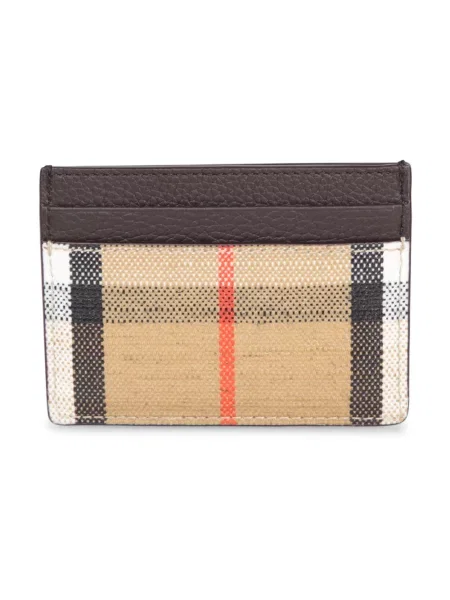 Portfel Burberry skórzany beżowy