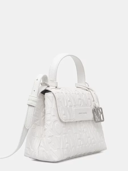 Crossbody torbica Armani bela
