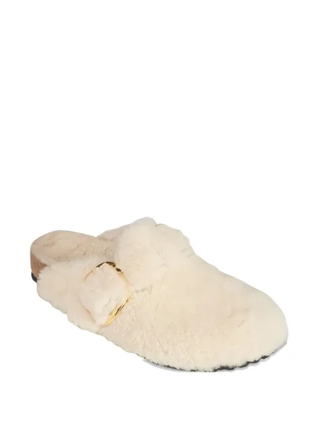 Papuci de casă Birkenstock alb