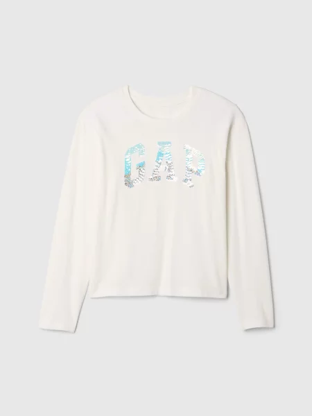 Tricou copii Gap alb