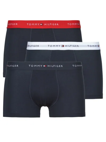 Tommy Hilfiger Underwear Boxerky námornícka modrá / červená / čierna biela