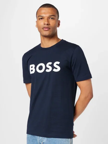 BOSS kratka majica modra