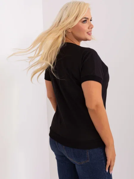 Bluză Fashionhunters negru