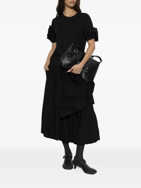 Tricou Noir Kei Ninomiya cu funde negru