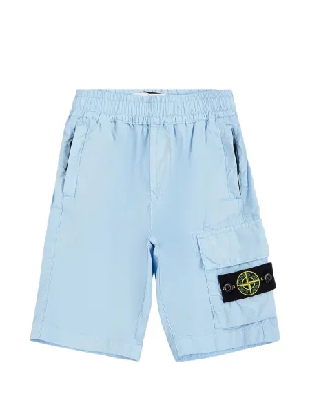 Szorty cargo dziecięce Stone Island niebieskie