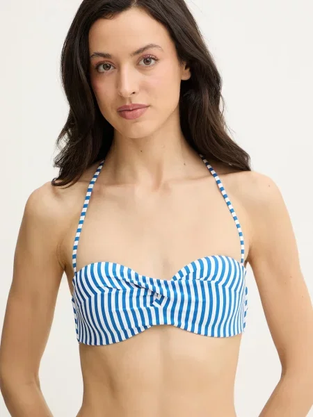 Twinset plavková podprsenka modrá