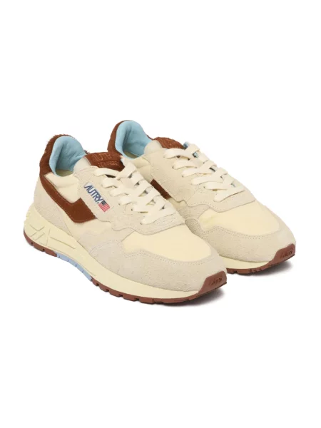 Sneakersy Autry beżowe
