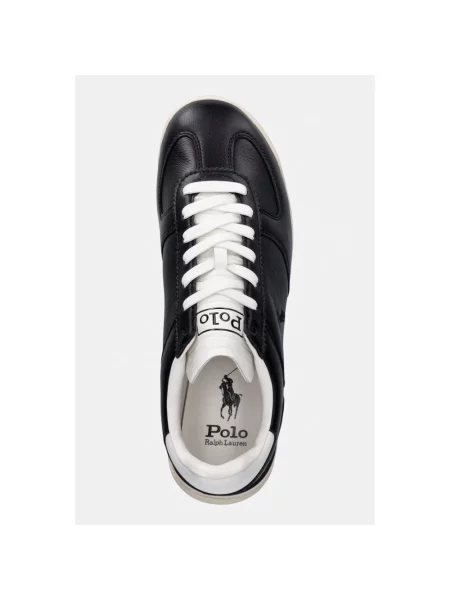 Polo Ralph Lauren Varick Sig sneakersy skórzane czarne