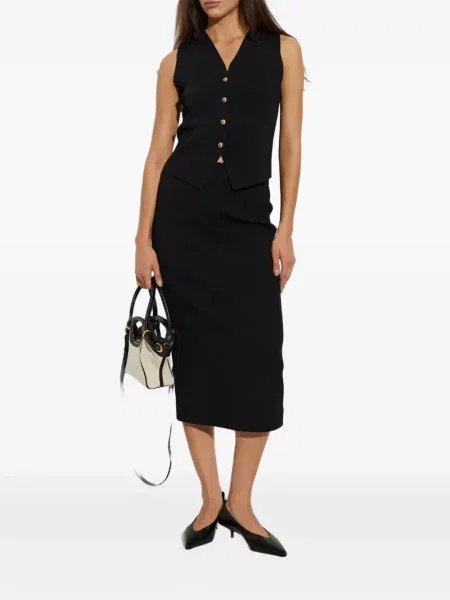 Fustă tip creion Max Mara negru