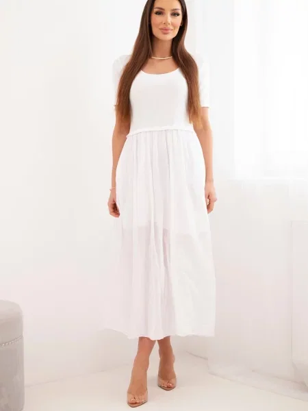 Rochie midi Kesi Włoski până la genunchi