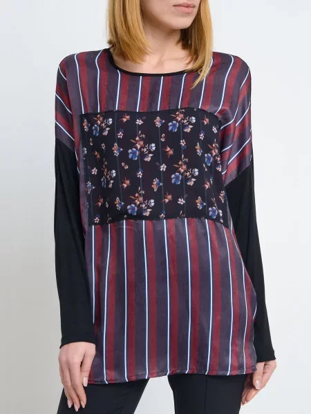 Mangano Блуза бордовий