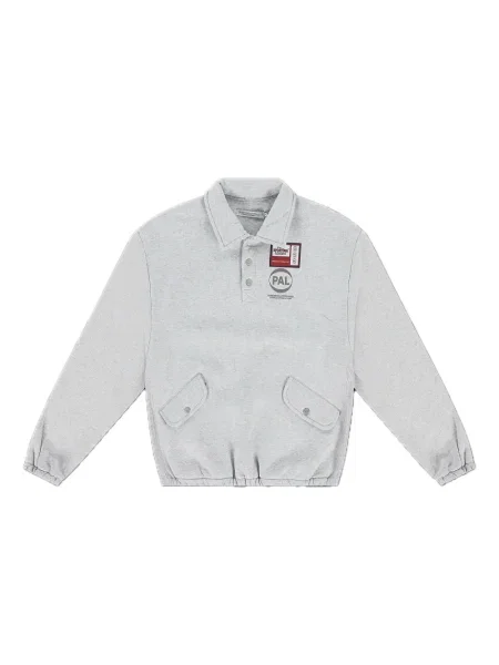 Половин цип суитчър Pal Sporting Goods сиво