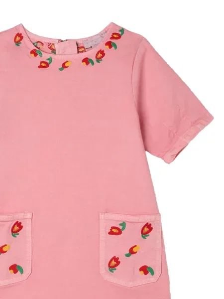 Dětské šaty Stella Mccartney růžové