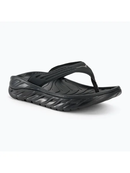 Мъжки джапанки HOKA ORA Recovery black/dark gull gray черно