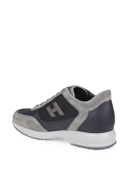 Sneakerși Hogan Interactive cu autograf gri