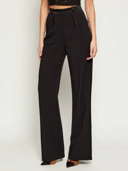 Elisabetta Franchi Pantaloni | Relaxed fit negru