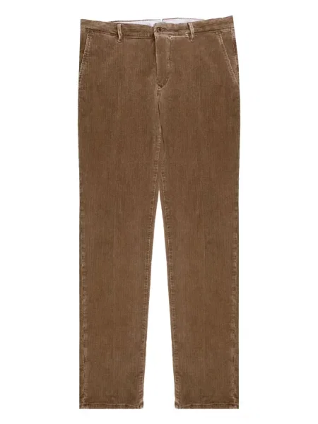 Pantaloni Slowear de catifea cord maro