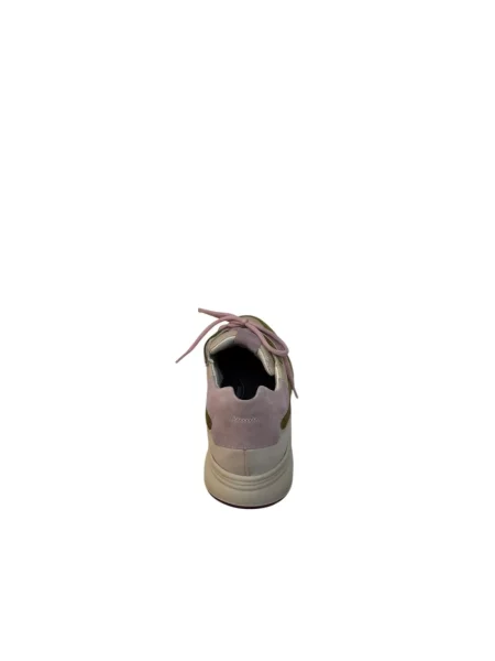 Sneakersy Durea skórzane brązowe