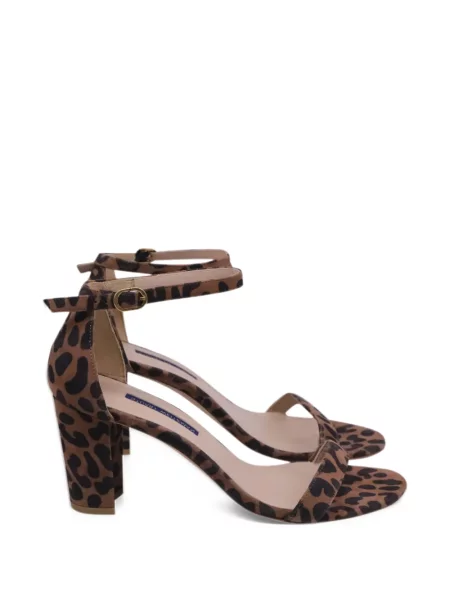 Sandale Stuart Weitzman s printom smeđa