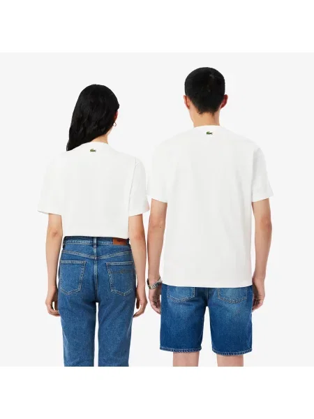 Футболка Lacoste белая