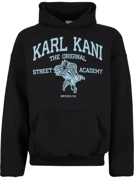 Karl Kani Mikina Street Academy modrá černá