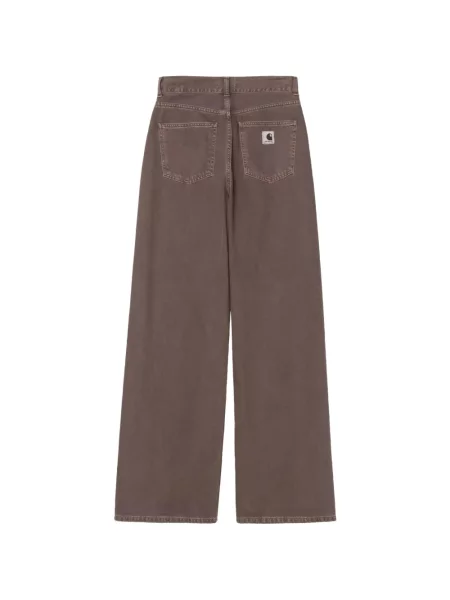 Blugi cu picior larg Carhartt Wip maro