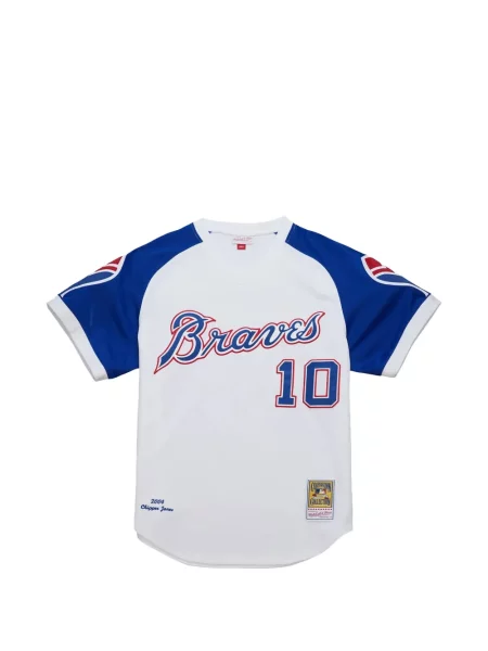 Tricou Mitchell & Ness alb