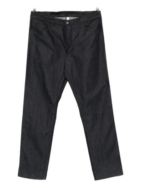Pantaloni Moncler cu 5 buzunare albastru