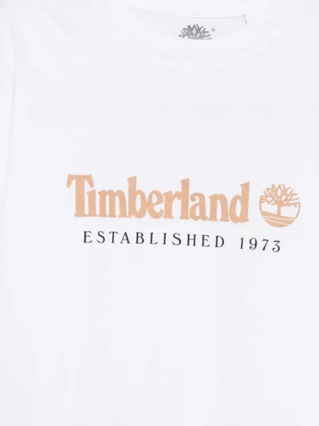 Koszulka dziecięca Timberland biała