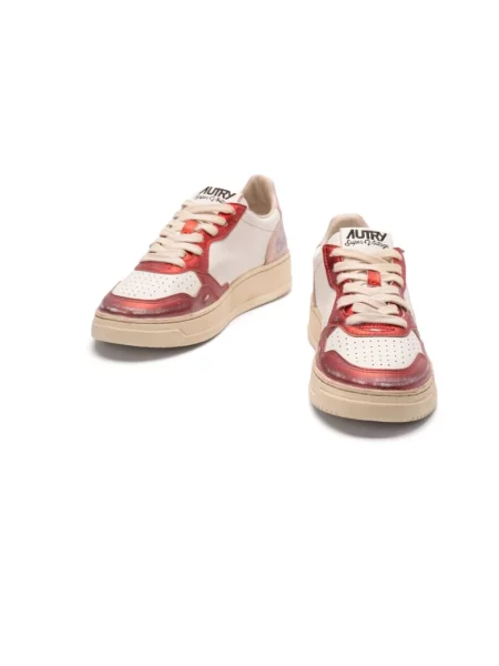 Buty do tenisa Autry retro do tenisa białe