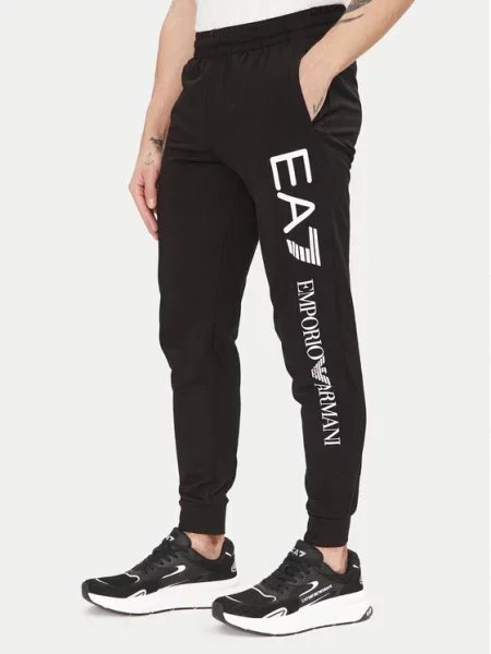Hlače Ea7 Emporio Armani crna