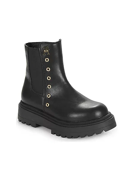 Škornji Tommy Hilfiger črna