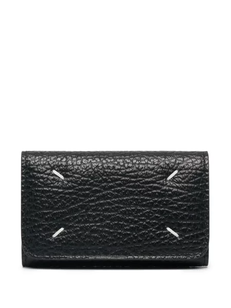 Portofel Maison Margiela din piele negru