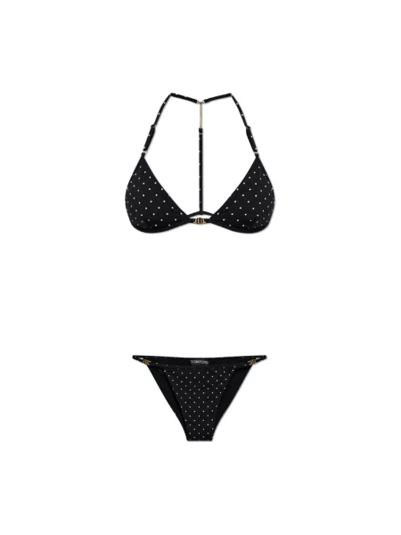 Bikini Tom Ford w grochy czarne